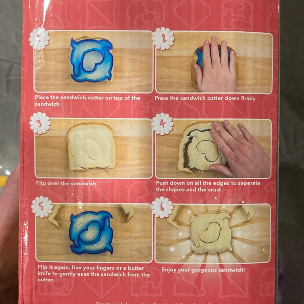 Sandwich Cutter Set - Multicolor - Picture 3 of 9